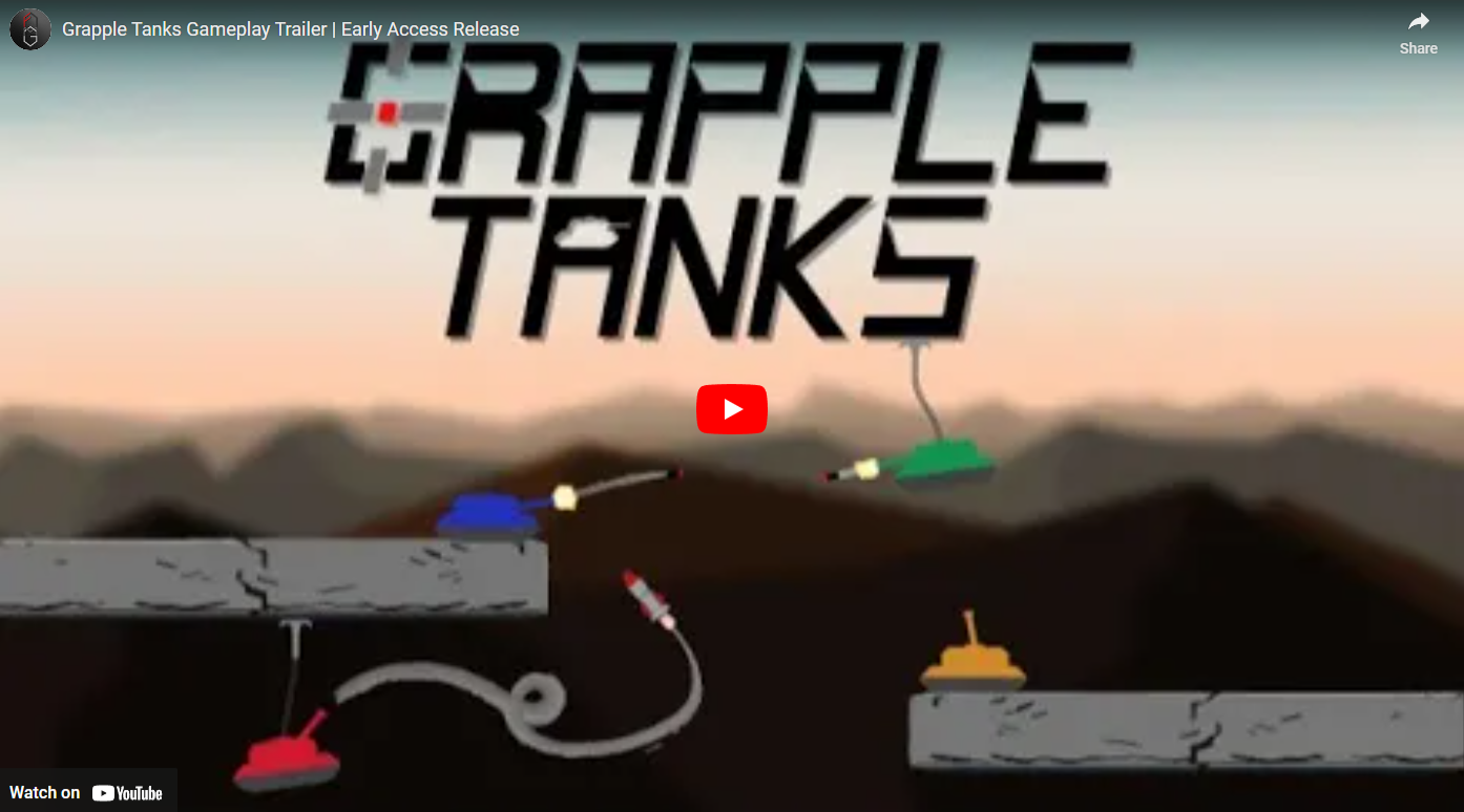 Grapple Tanks Gameplay Trailer